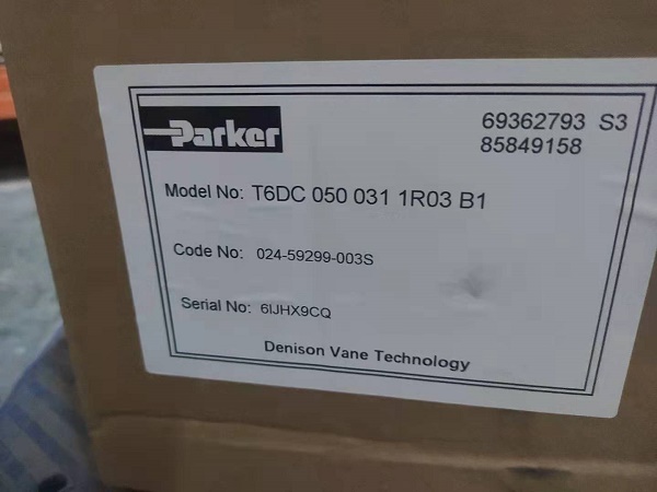 派克葉片泵 T6DC 050 031 1R03 B1 派克葉片泵 T6DC 050 031 1R03 B1